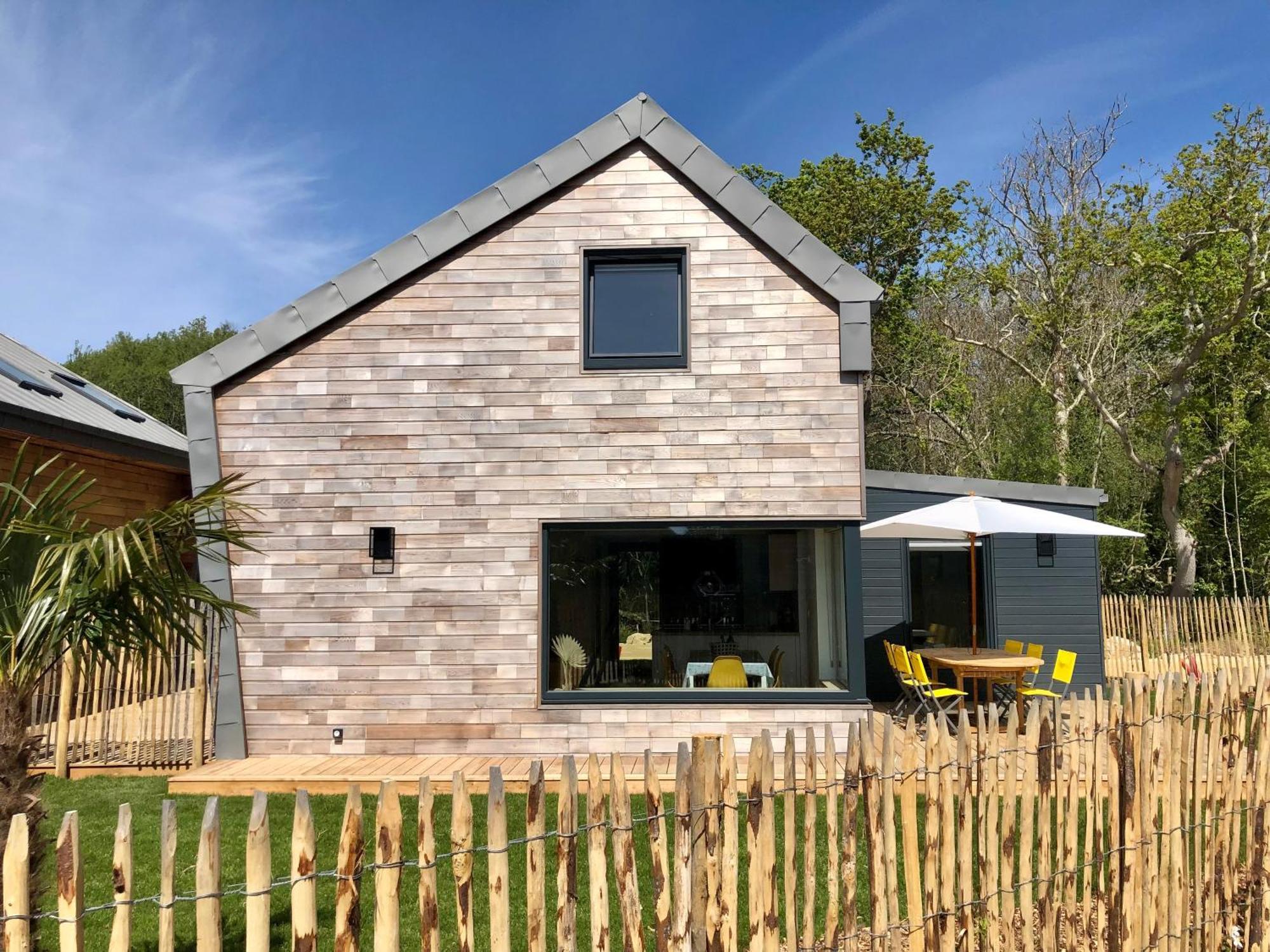 Les Cabines Du Bout Du Monde - Cabine Duplex , Votre Maison De Vacances De Haut Standing A Crozon Exterior photo